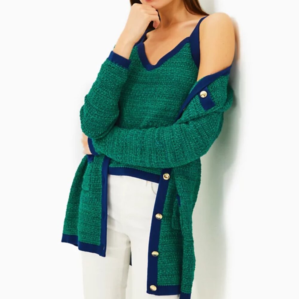 NEW!! Lilly Pulitzer Tannery Sweater Set - Picture 8 of 11